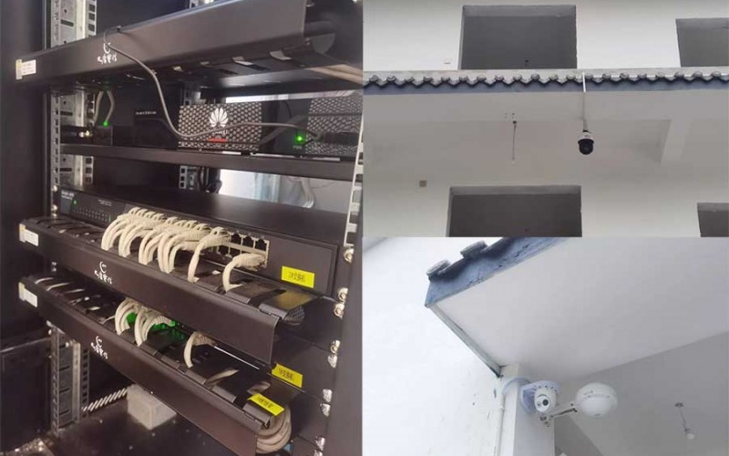 都江堰 民宿 酒店弱電工程安裝調試完成